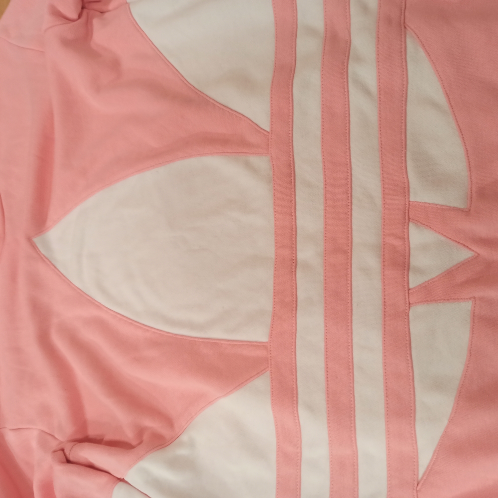 Adidas Pink and White Sweatshirt - Picture 5 of 16